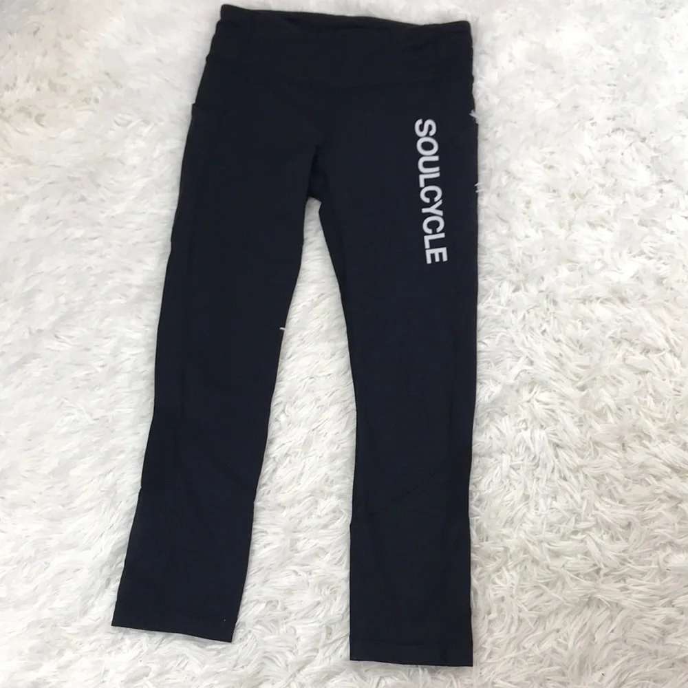 Lululemon SoulCycle Pace Rival Crops - Picture 1 of 9